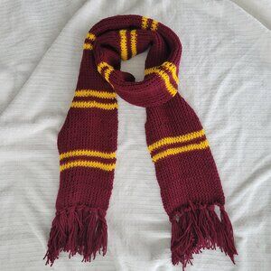 Handmade Hogwarts Gryffindor Scarf